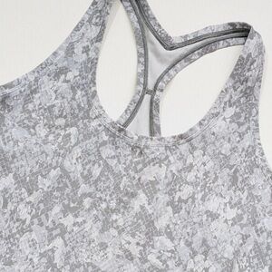 Lululemon Cool Racerback Tank Top. Size 4. Color Gray Snake Print.